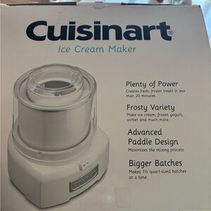 Cuisinart Ice Cream Maker